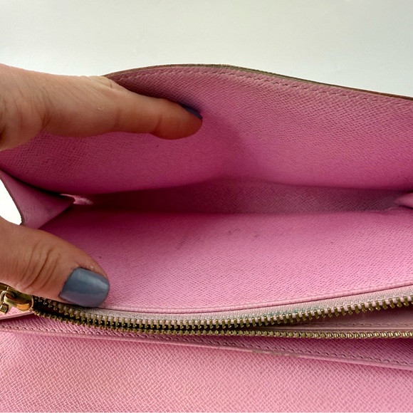 Vintage Louis Vuitton x Takashi Murakami Multicolor Sarah Long Wallet - Picture 6 of 11